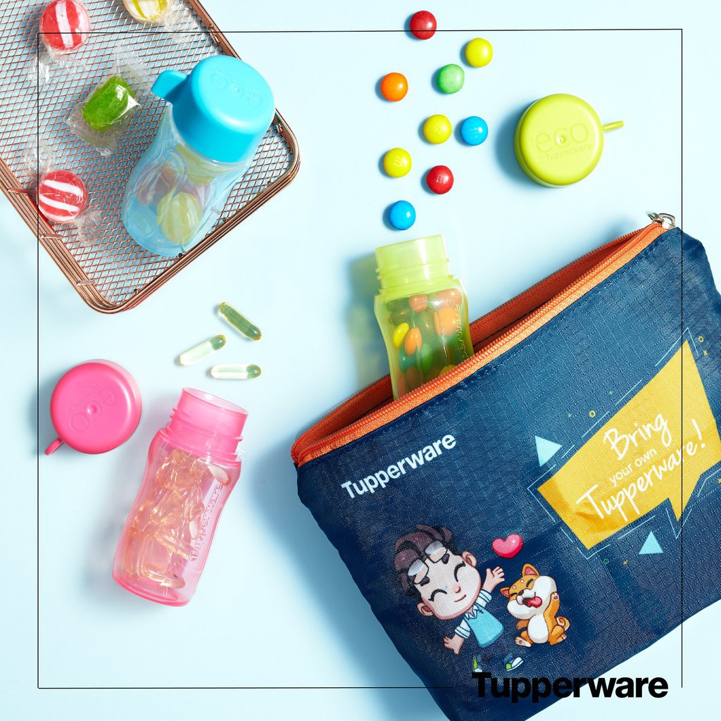 BỘ BÌNH NƯỚC ECO BOTTLE 90ML (3 bình) – Tupperware