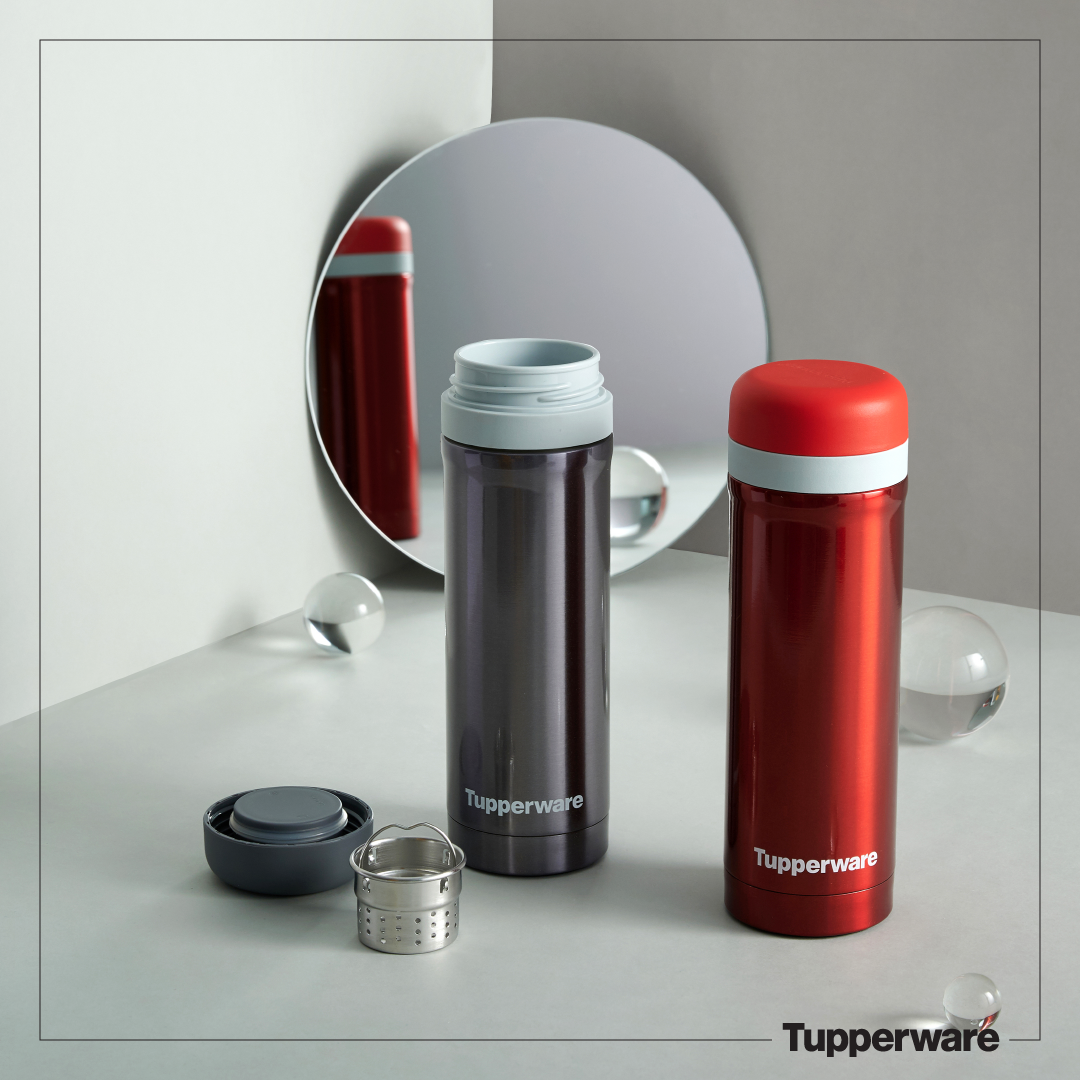 Bình Giữ Nhiệt Có Ngăn Lọc Thermal 380ML – Tupperware