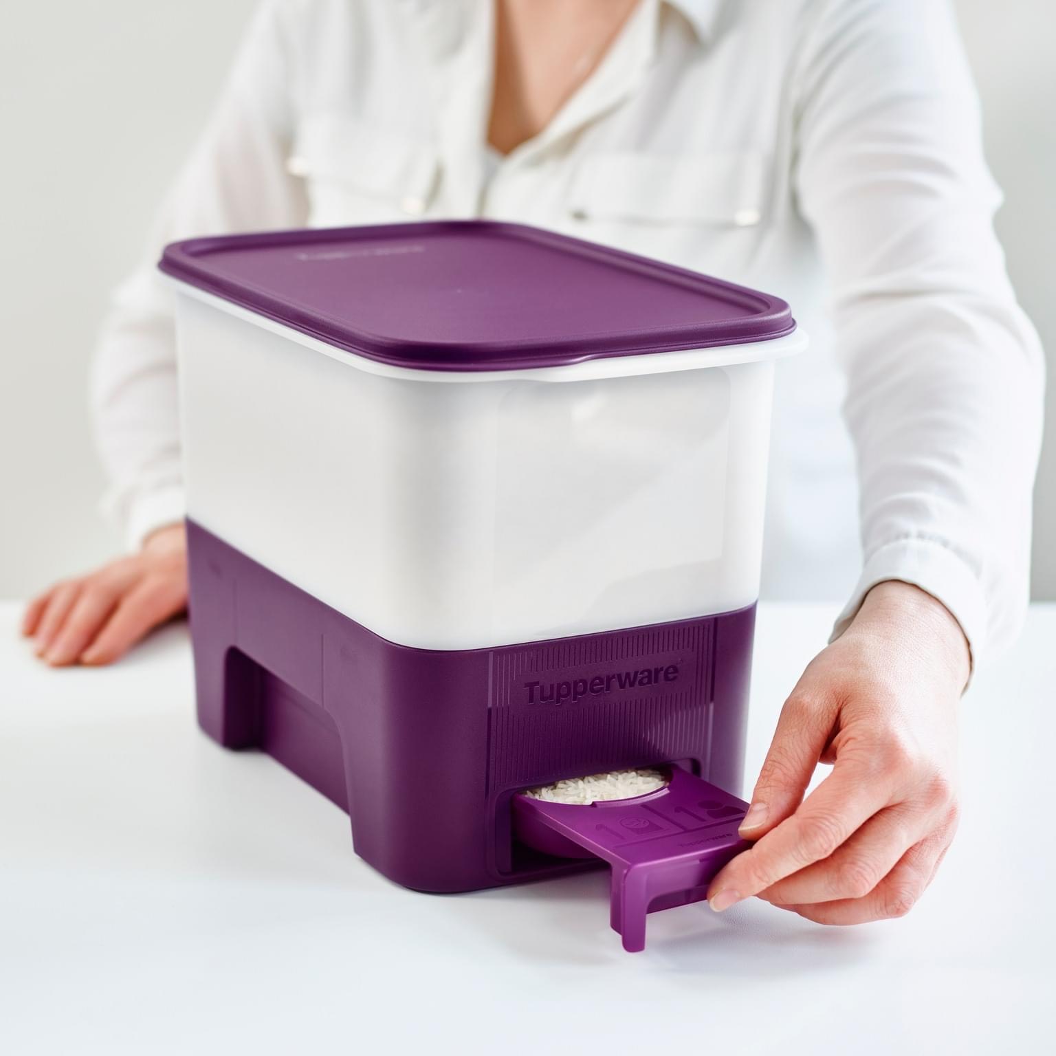 Thùng gạo Rice Smart Junior 5kg - Tupperware